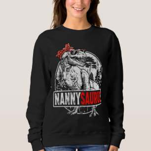 Nannysaurus Rex Dinosaurs Bandanna Saurus Family M Sweatshirt