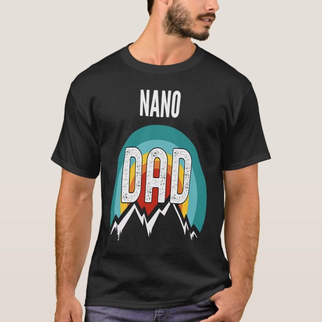 Nano Dad Crypto  For Fathers Day T-Shirt (Front)