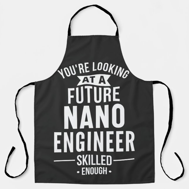 NANO engineer gift Apron (Front)