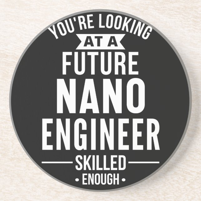 NANO engineer gift Coaster (Front)