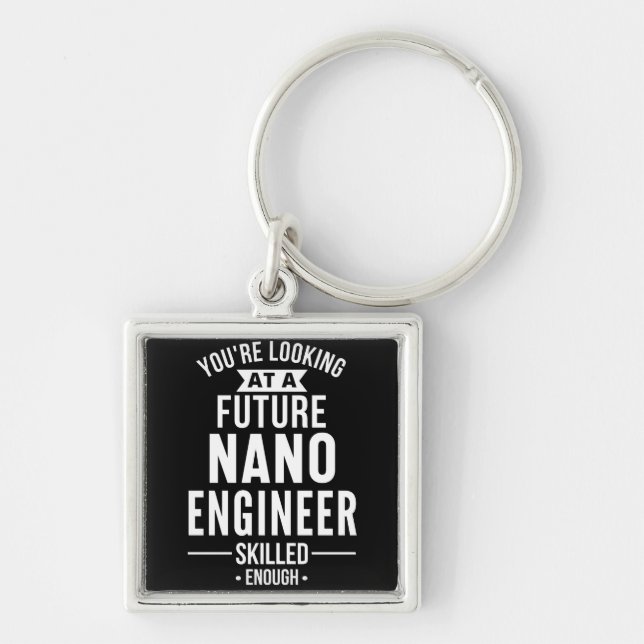 NANO engineer gift Key Ring (Front)