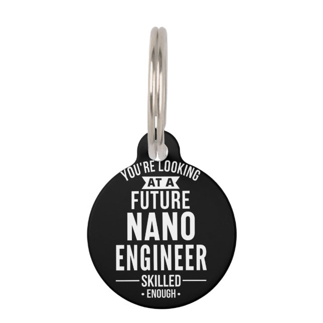 NANO engineer gift Pet Tag (Front)