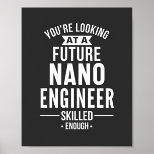 NANO engineer gift Poster