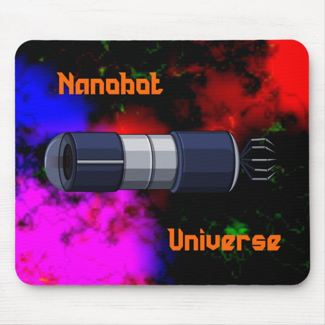 Nanobot Universe Mouse Mat (Front)