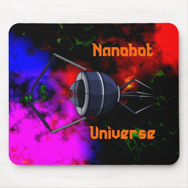 Nanobot Universe Mouse Mat (Front)