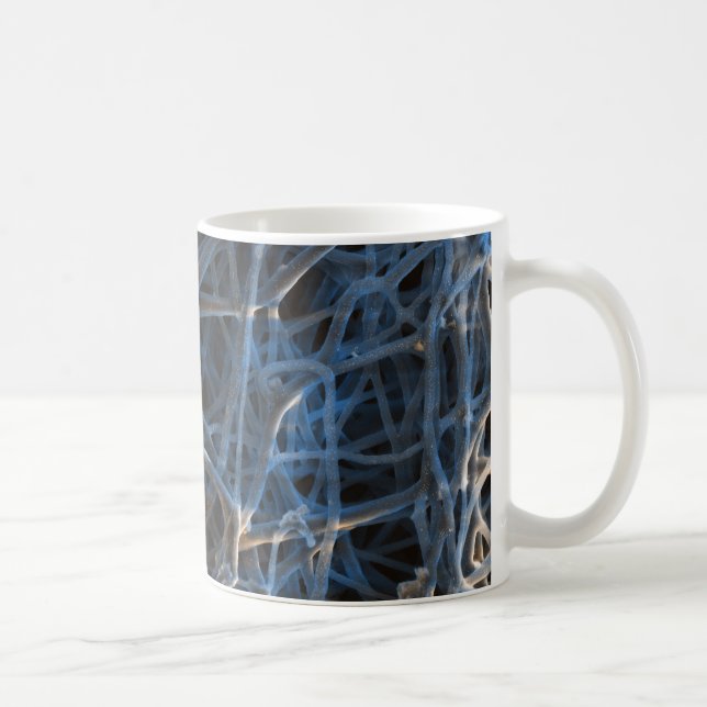 Nanofiber cloth at 59.6 um coffee mug (Right)