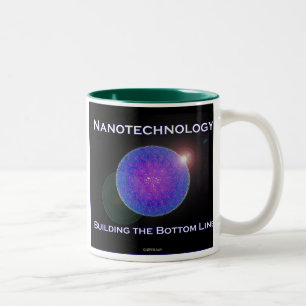Nanotechnology.  Building the Bottom Line (2) Two-Tone Coffee Mug