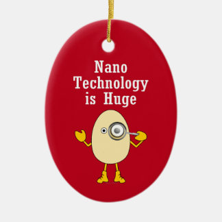 Nanotechnology Egghead Ceramic Tree Decoration