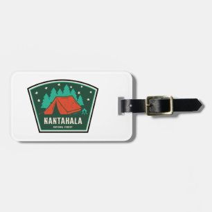 Nantahala National Forest Camping Luggage Tag