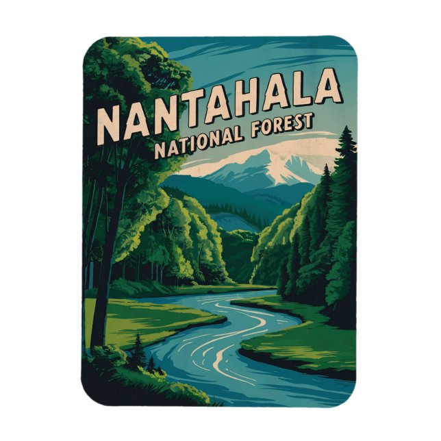 Nantahala National Forest Magnet (Vertical)