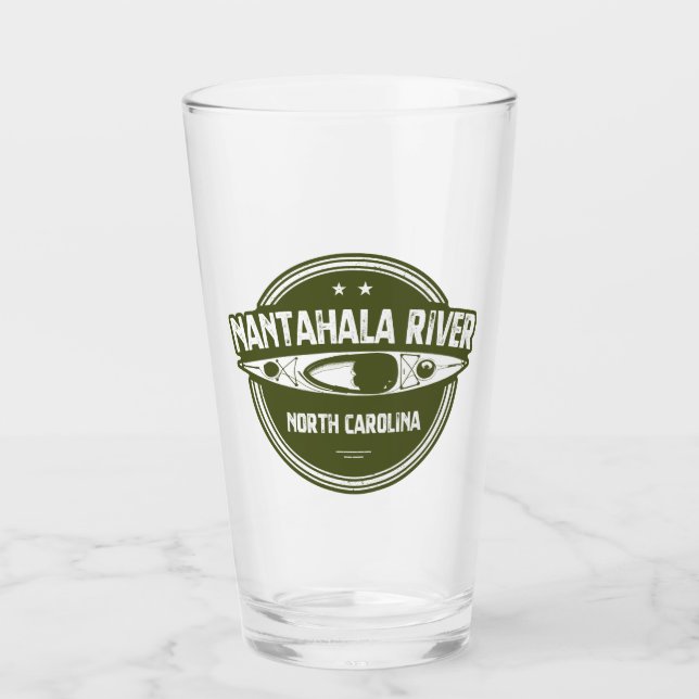 Nantahala River, North Carolina Glass (Front)