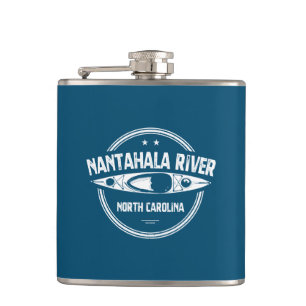 Nantahala River, North Carolina Hip Flask