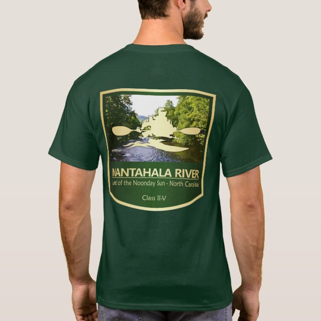Nantahala River (PFK) T-Shirt (Back)
