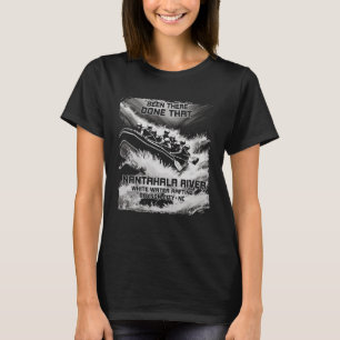 Nantahala River White Water Rafting Rapids NC Raft T-Shirt