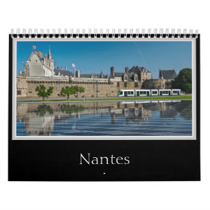 Nantes, France, Brittany, Europe Calendar