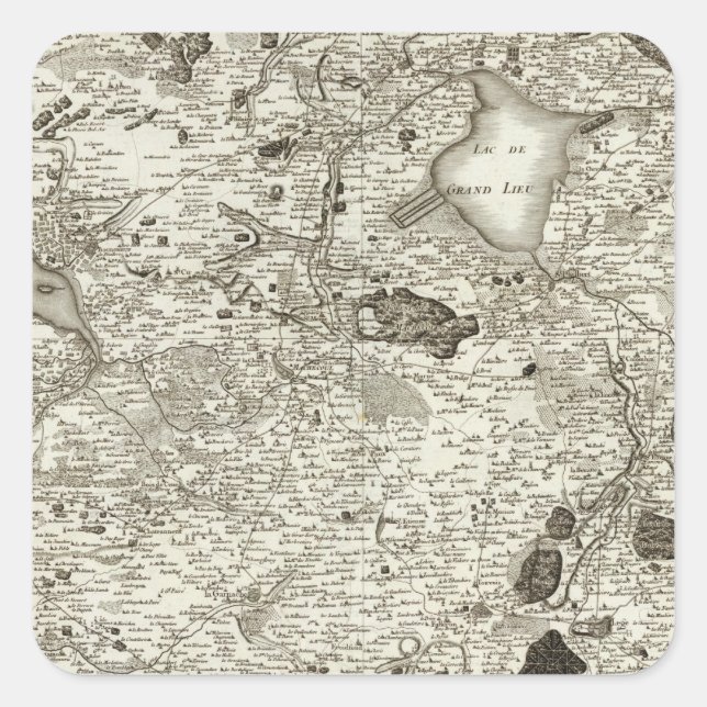 Nantes Square Sticker (Front)