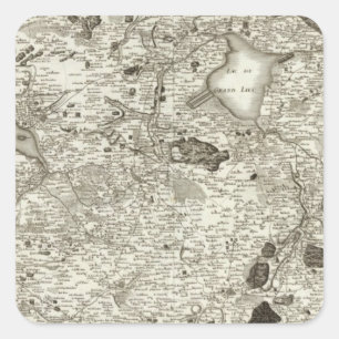 Nantes Square Sticker
