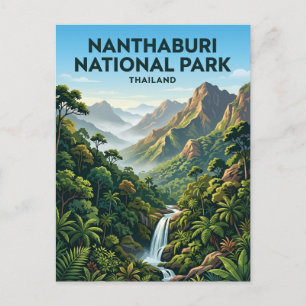 Nanthaburi National Park Thailand Postcard