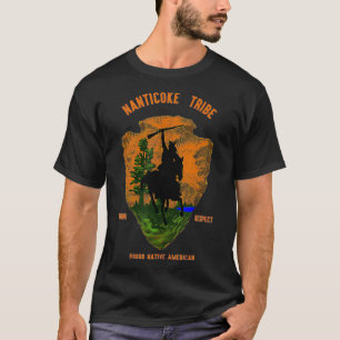 Nanticoke Tribe Native American Indian Retro Vinta T-Shirt