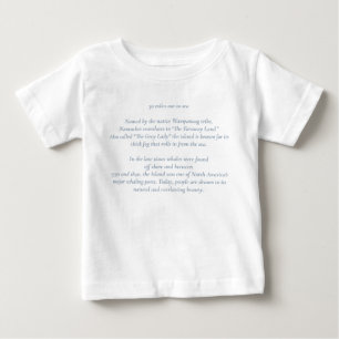 Nantucket 30 Miles Out to Sea Baby Shirt