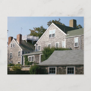 Nantucket Architecture Postcard