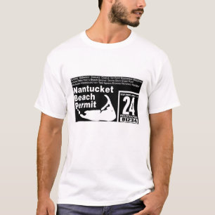 Nantucket Beach Permit 2024  T-Shirt