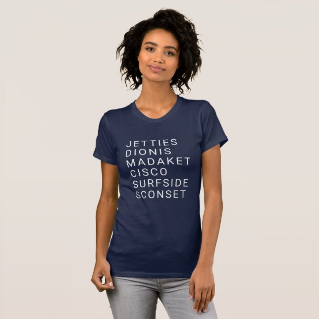 Nantucket Beaches T-Shirt (Front Full)