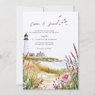 Nantucket Destination Wedding Invitation