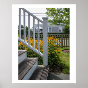 Nantucket Flowers #4 Poster