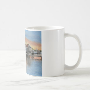 Nantucket Harbour Sunset Coffee Mug