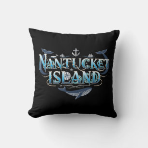 Nantucket Island Massachusetts Cushion