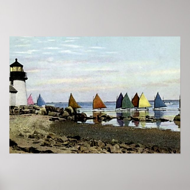 Nantucket Island, Massachusetts Poster (Front)