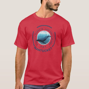 Nantucket Island Whale T-Shirt
