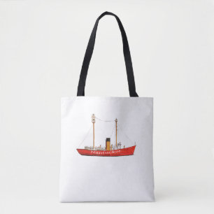 nantucket lightship tote bag