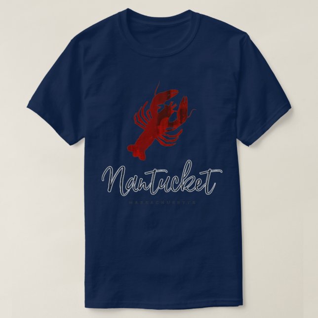 Nantucket Lobster  T-Shirt (Design Front)
