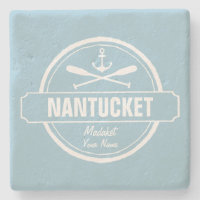 Nantucket, MA personalised name, nautical anchor