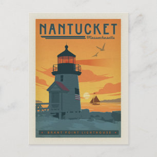 Nantucket, MA Postcard