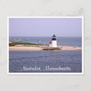 Nantucket Mass Brandt Point Lighthouse Post Card