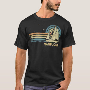 Nantucket Massachusetts Sailing Vacation Boating S T-Shirt