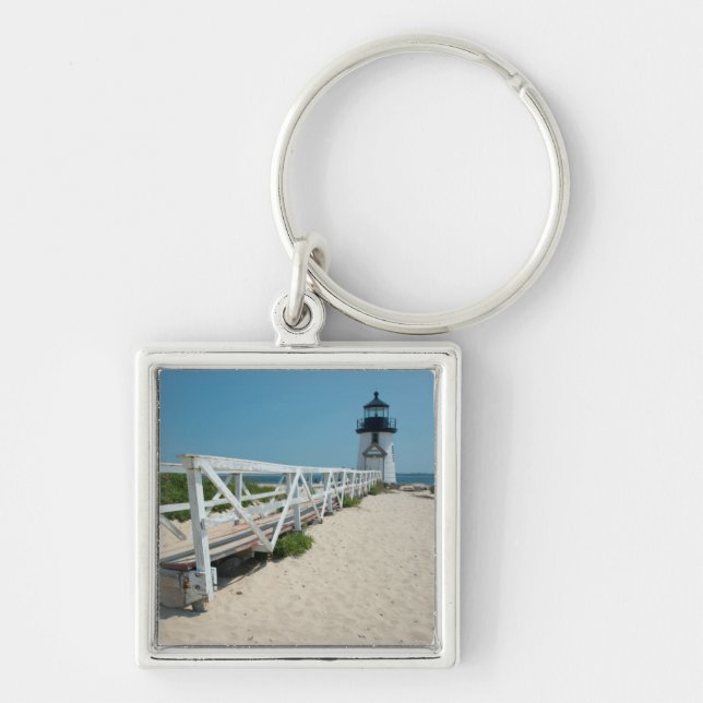 Nantucket. Old Wooden Lighthouse Key Ring (Front)