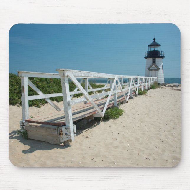 Nantucket. Old Wooden Lighthouse Mouse Mat (Front)