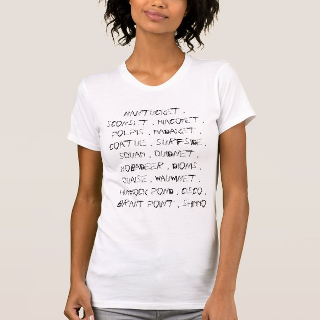 Nantucket Places T-Shirt (Front)