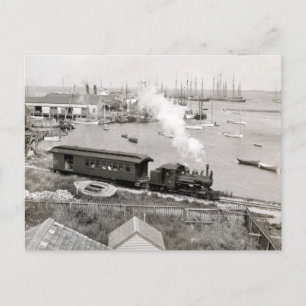 Nantucket Railroad Postcard