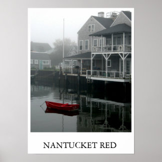 Nantucket Red Poster