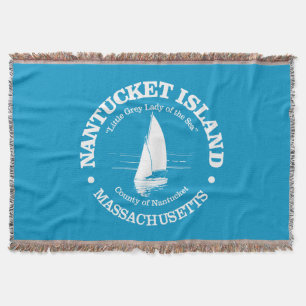 Nantucket (sailboat) throw blanket