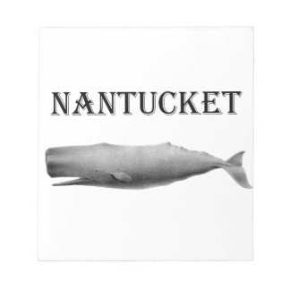 Nantucket Sperm Whale Notepad