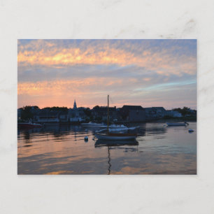 Nantucket Sunset Postcard