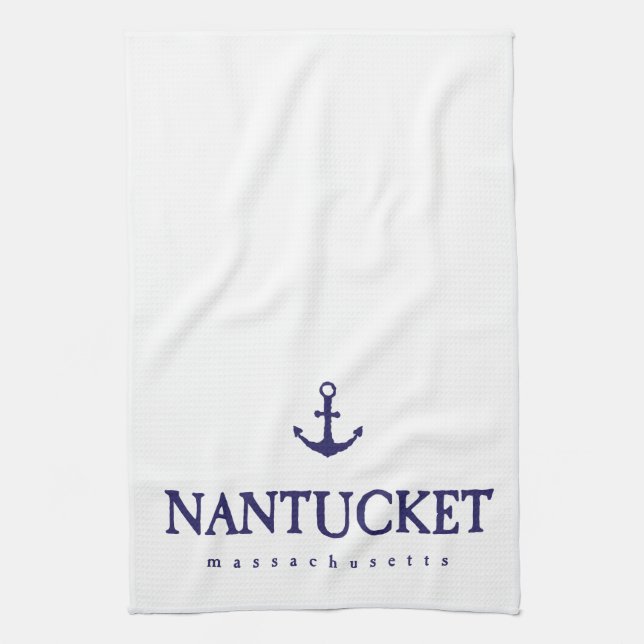 Nantucket  tea towel (Vertical)