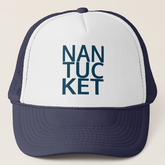 Nantucket Trucker Hat (Front)