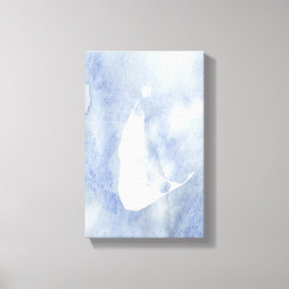 Nantucket Watercolor Canvas